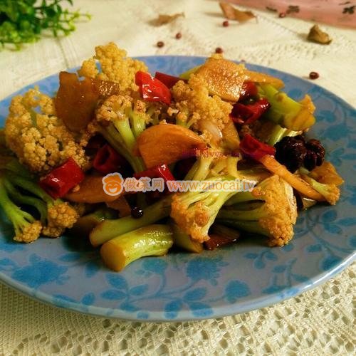 干煸孜然菜花的做法(孜然菜花怎么炒好吃)
