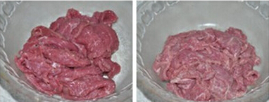 红辣椒炒牛肉的组图做法的做法步骤1