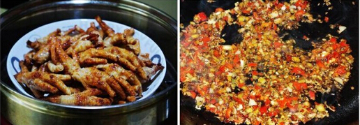 红椒烧凤爪的做法,红椒烧凤爪怎么做好吃的做法步骤4
