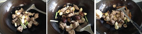 墨鱼干烧小排的做法步骤2