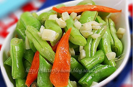 蒜蓉炒芸豆