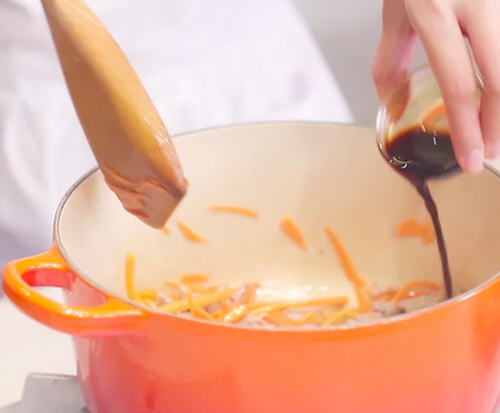 不加淀粉可以做出有勾芡口感的酸辣汤的制作方法