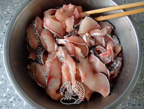 鱼肉紧实细腻的超辣水煮鱼片做法步骤图解