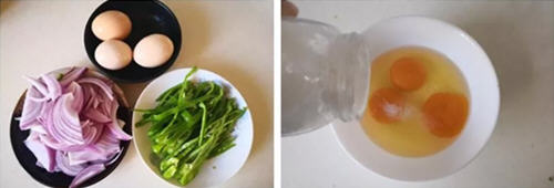 青椒洋葱炒鸡蛋，色香味俱全，好吃极了