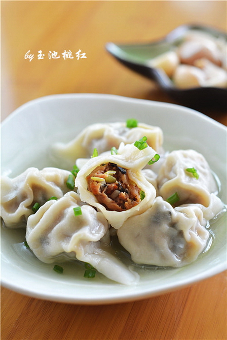 香菇干豆角大肉水饺的做法详解  香菇干豆角大肉水饺怎么调馅