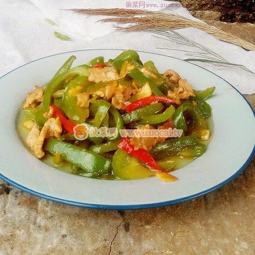 青椒炒肉的做法(菜椒炒肉的做法)
