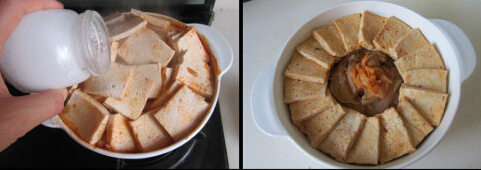 韩式泡菜豆腐锅的制作方法的做法步骤8