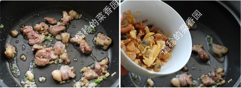 青豌豆烧豆腐的做法步骤2