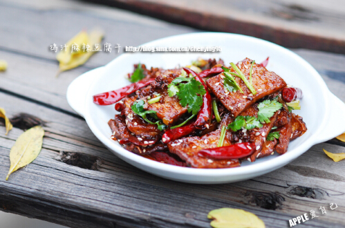 鸡汁麻辣烧豆腐干