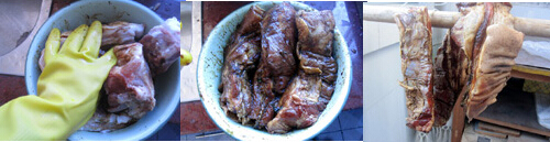 辣椒炒腊五花肉的做法步骤3