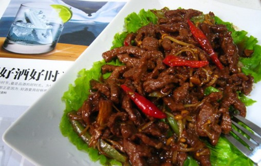 四季美味菜——干煸牛肉丝