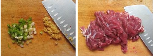 超级入味的牛肉炒盖菜的做法步骤2