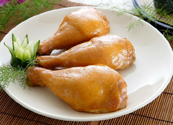 蒜香味鸡腿