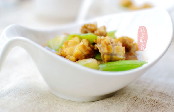 鲍鱼精炒丝瓜