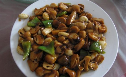 蒜烧鲜草菇的做法