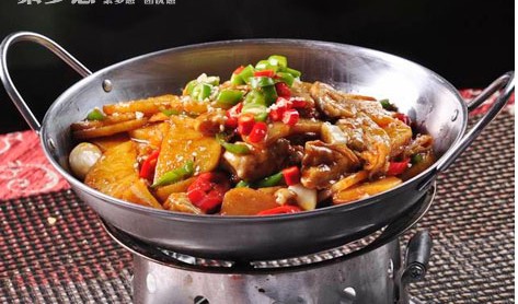 干锅土豆片
