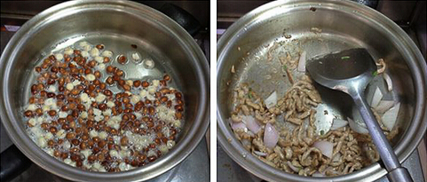 西红柿鸡蛋肉丝米线的做法(图文)的做法步骤2