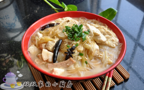 白菜猪肉炖粉条