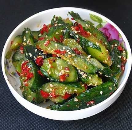 夏天开胃菜：腌黄瓜
