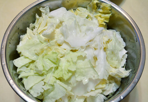 无水白菜猪肉锅，预防感冒，鲜美汤头无法挡