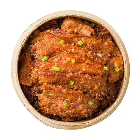 家常美味米粉蒸肉的简单做法教程