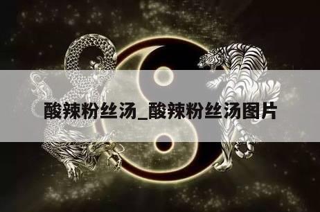 酸辣粉丝汤_酸辣粉丝汤图片